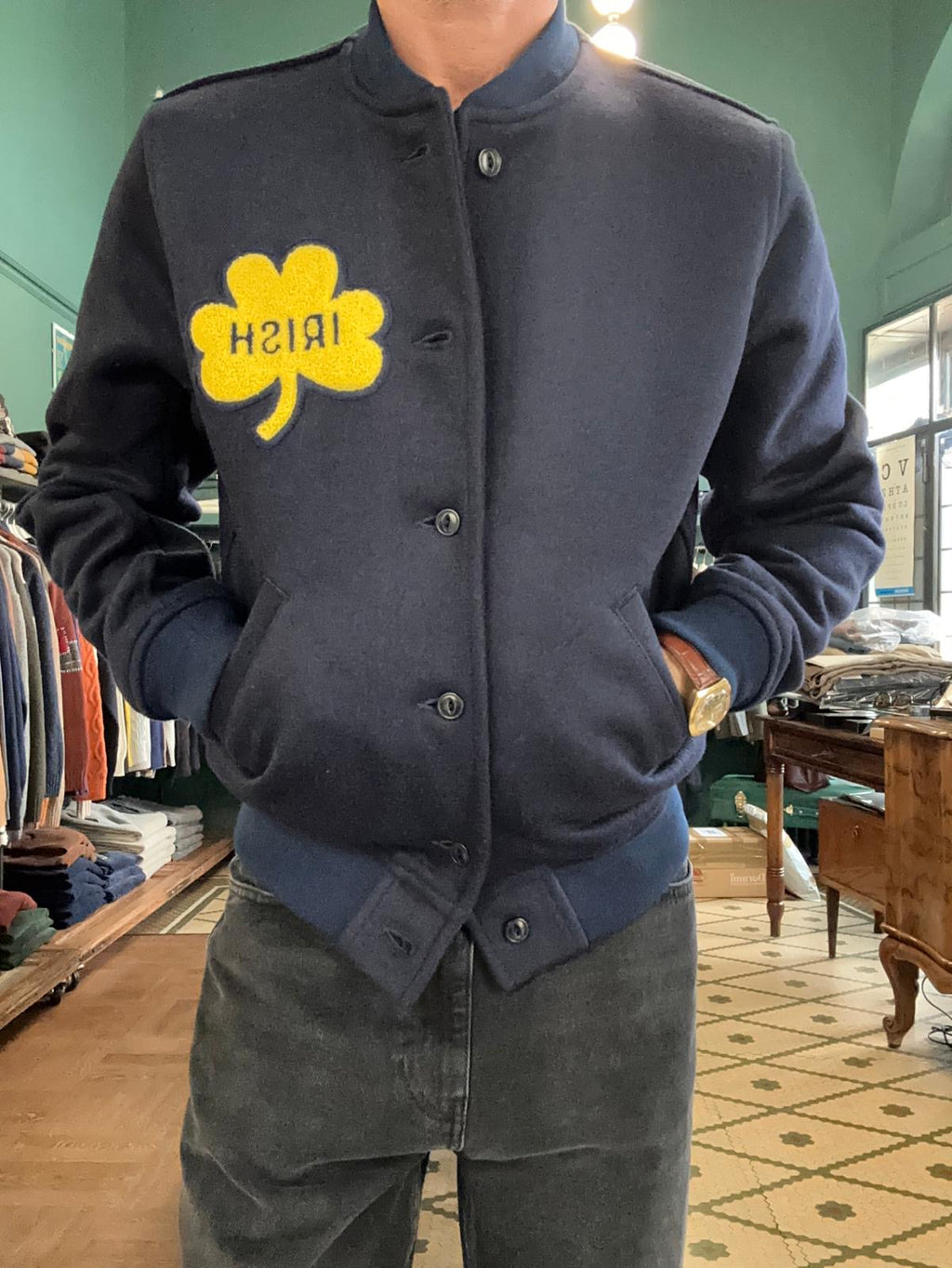 Bomber notre dame stadium in lana