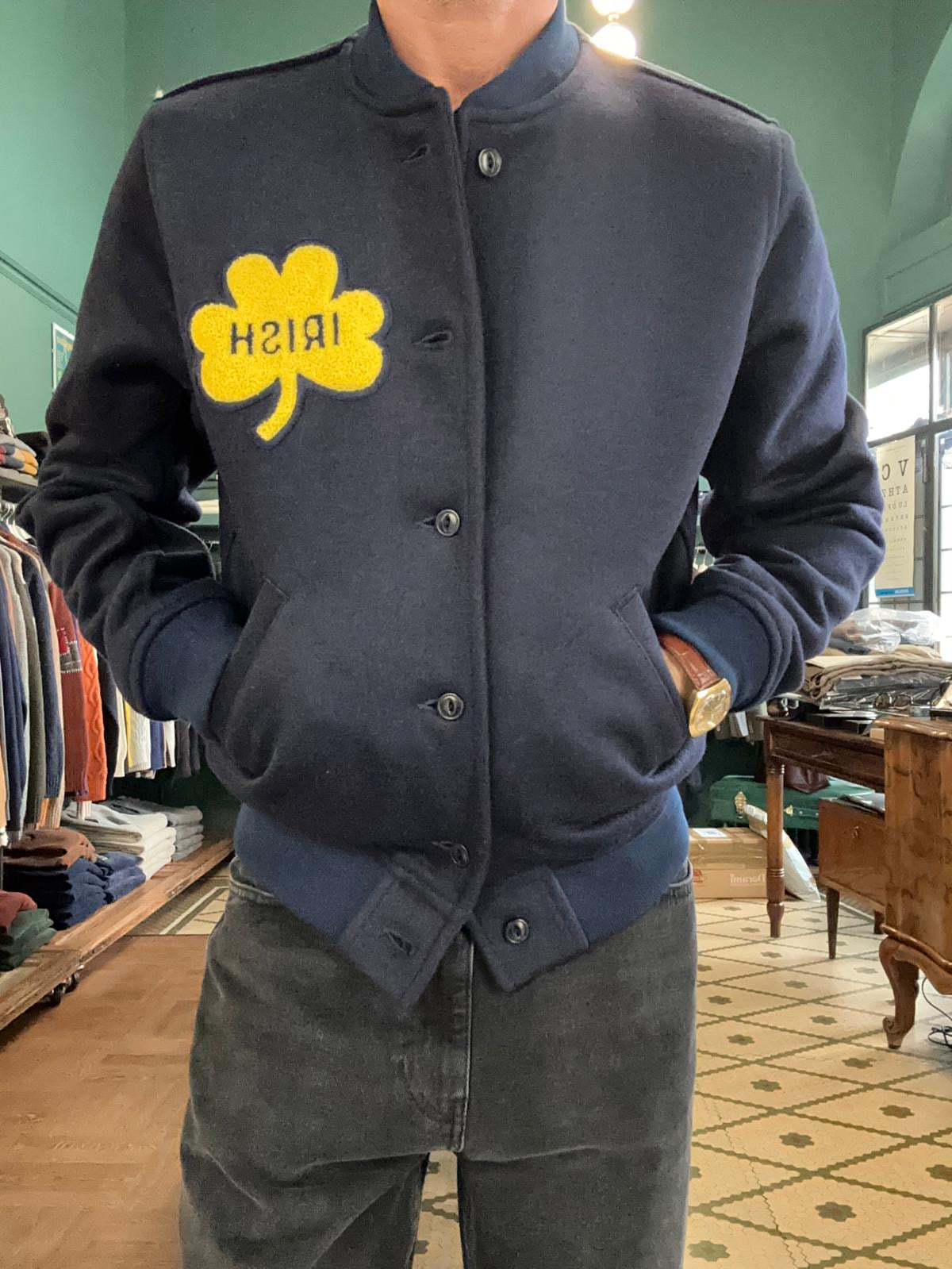 Bomber notre dame stadium in lana