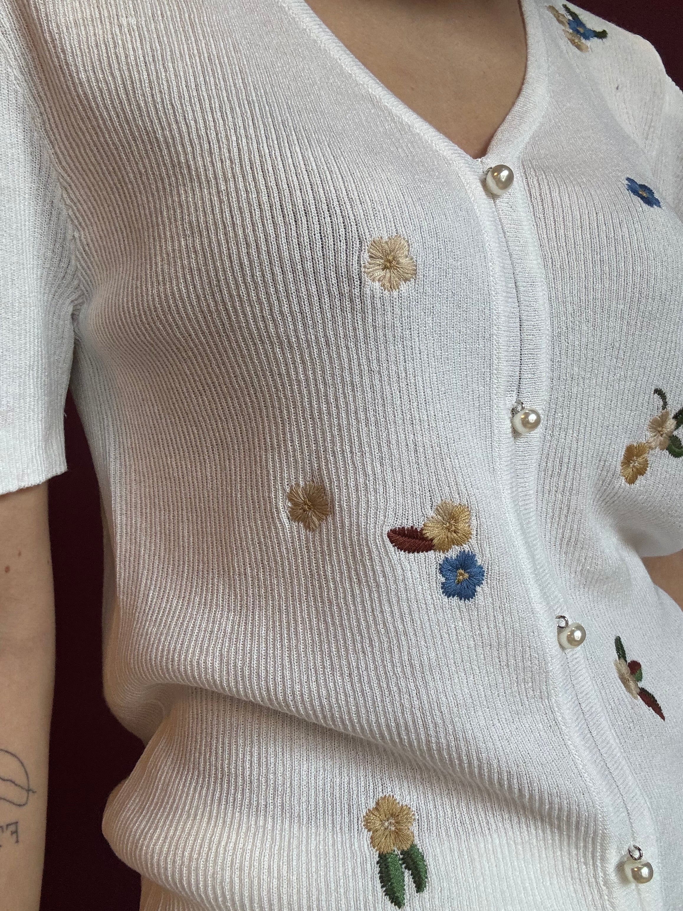 Embroidered Luisa sweater