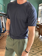 Slub cotton t-shirt