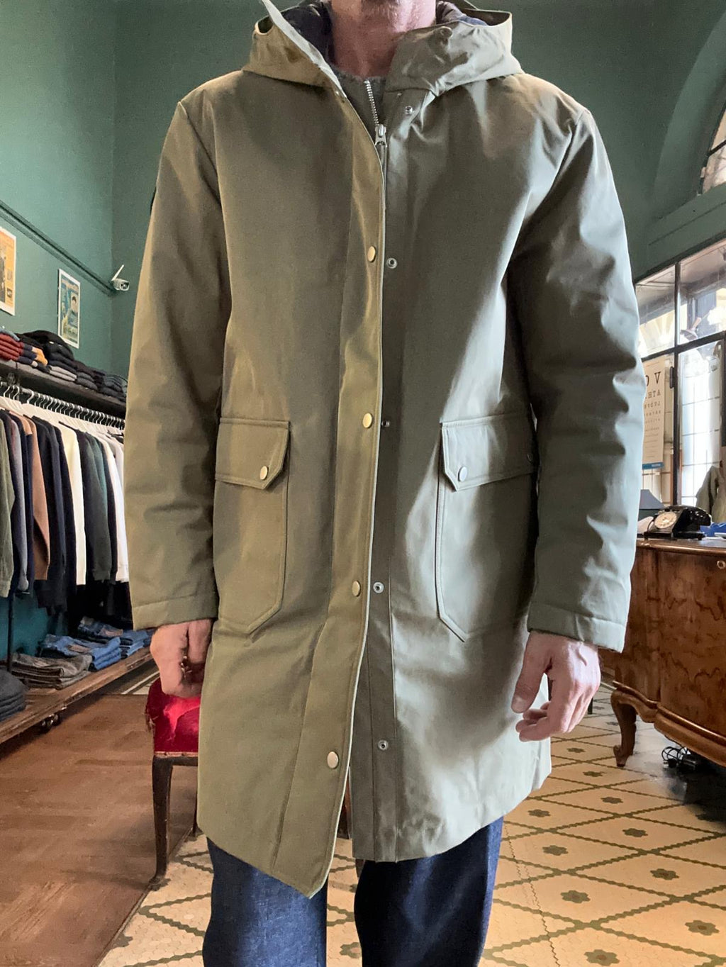 Parka Replay imbottito in cotone