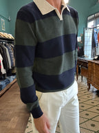 Maglia polo rugby inthebox mistolana