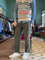 Pantalone Teide loose fit in velluto a coste