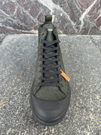 Panchic alte in suede verde militare