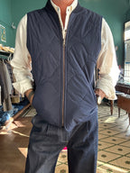 Gilet onion liver seawolf double-face tartan wool Chesapeack’s