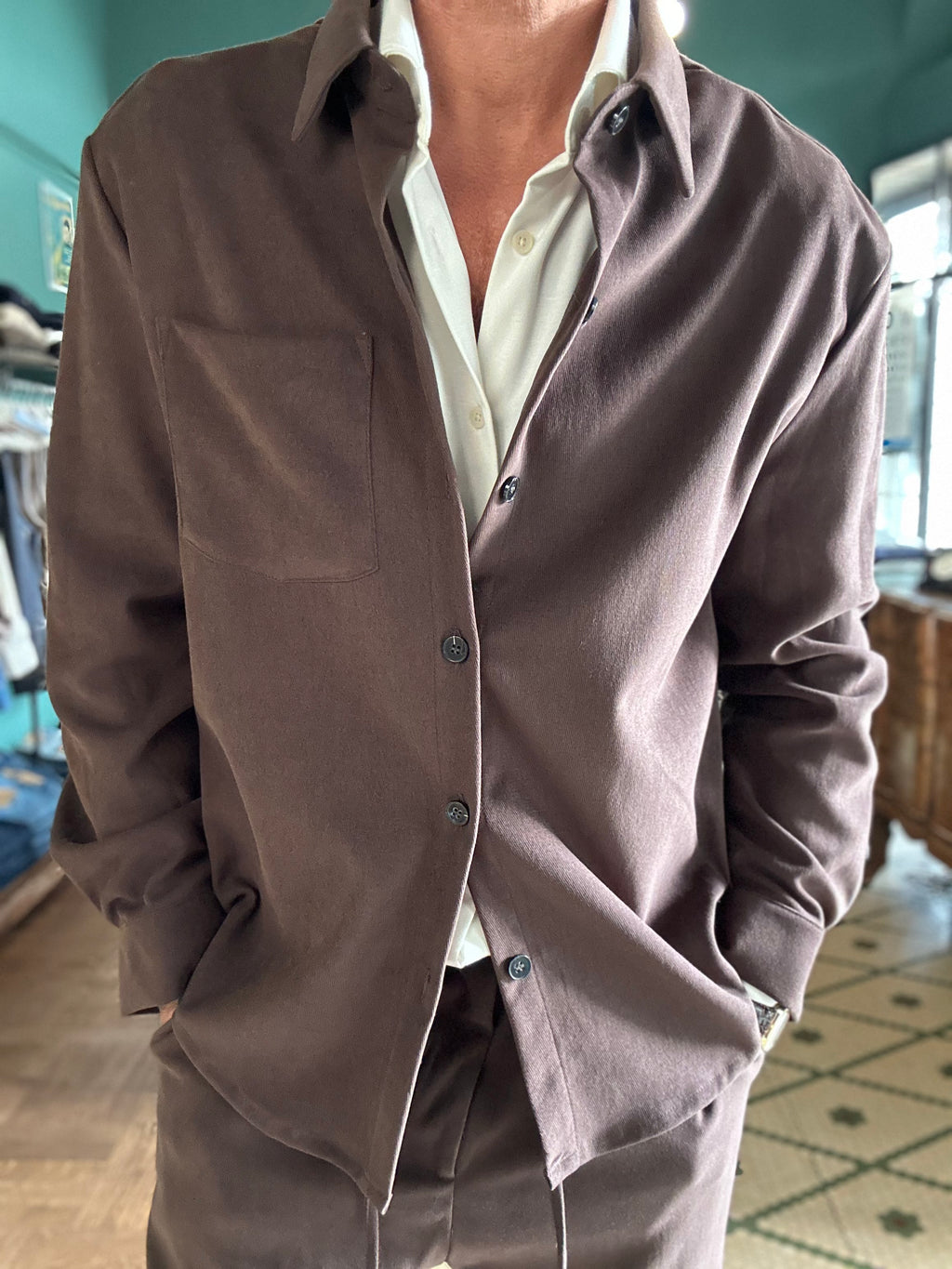 Camicia over shirt