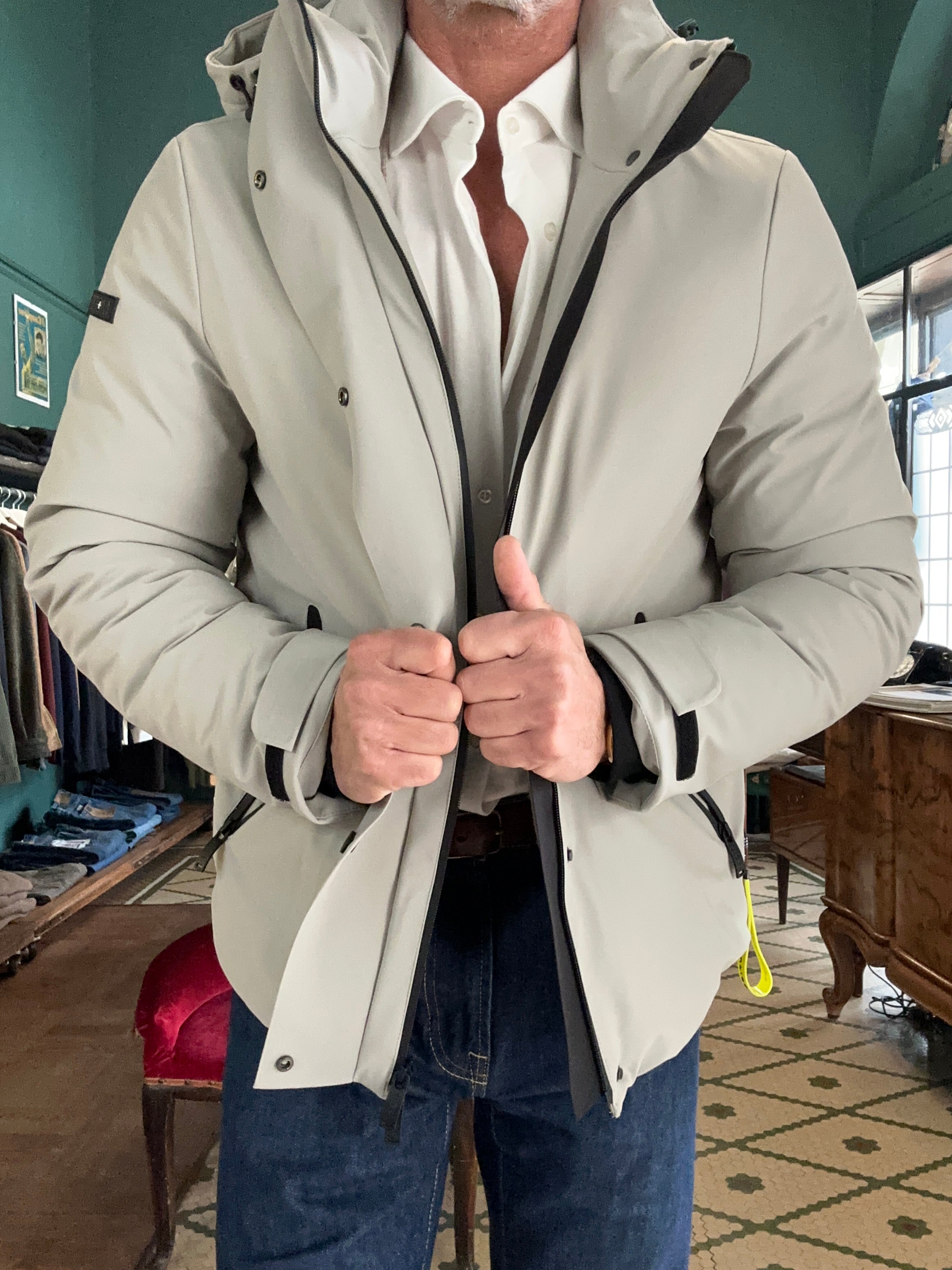 Giubbotto "copernico" tech imbottito