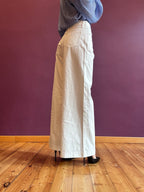 Palazzo trousers with pleats