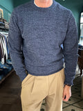 Maglione girocollo lana e cashemire