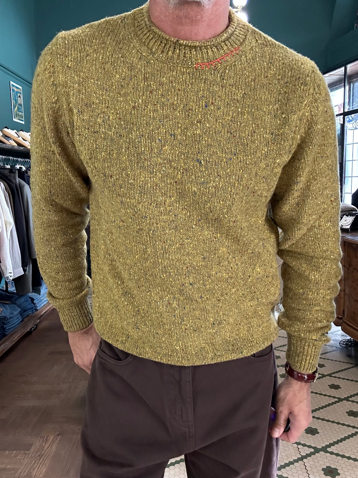 Maglione Koon misto lana puntinato