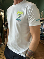 T-shirt embroidered gin and tonic therapy
