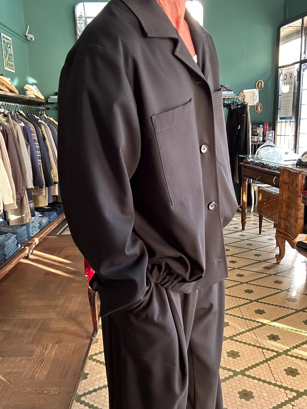Over shirt made in Italy