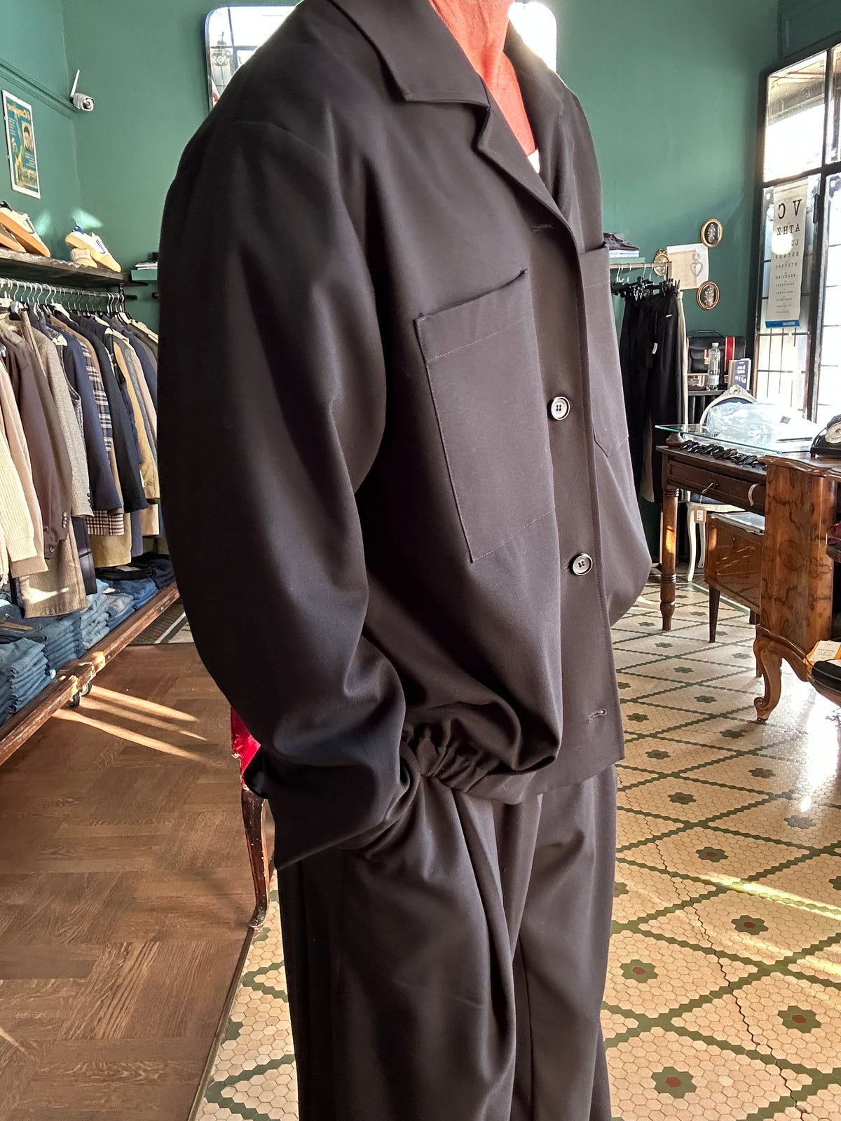 Over shirt made in Italy