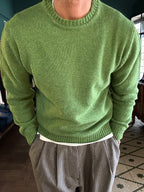 Maglione 100% lana shetland Made in Italy
