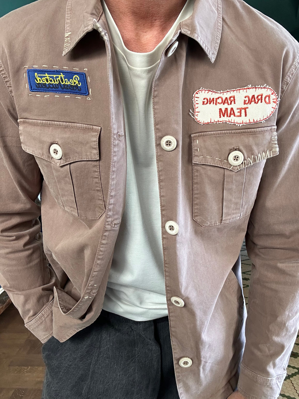 Garry's Earth Military Overshirt