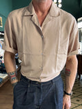 Camicia mezza manica in viscosa