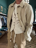 Waterproof trench coat