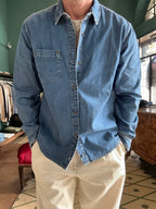 Camicia denim regular