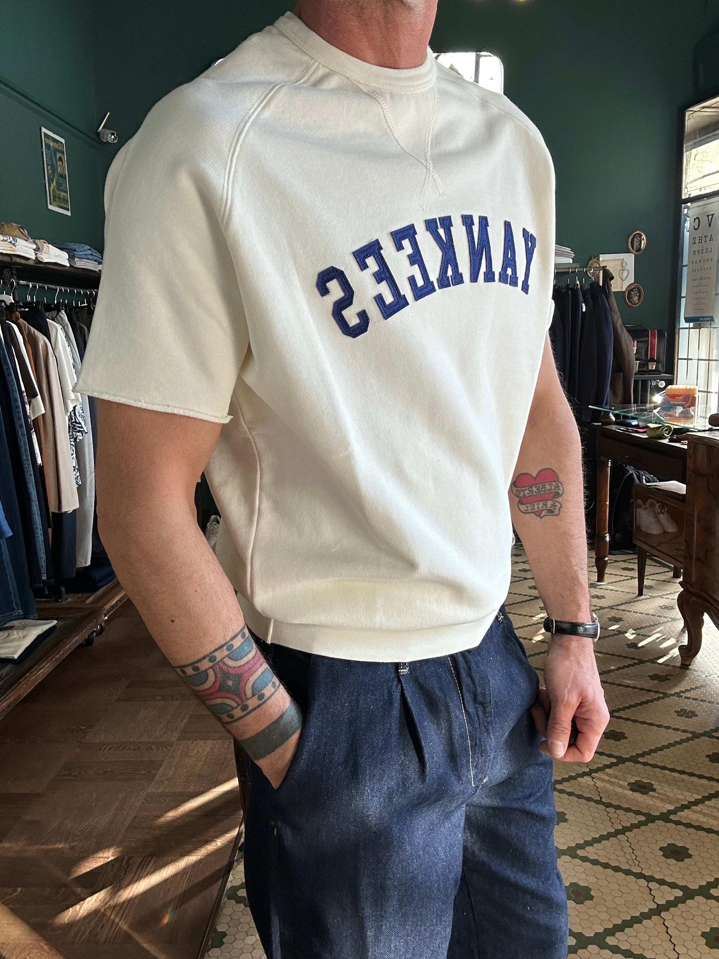 Felpa chesapeack’s mezza manica yankees