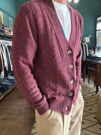 Cardigan bottonato Koon misto lana