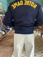 Notre Dame Stadium bomber jacket in wool