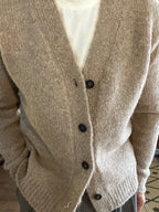 Cardigan misto lana e alpaca