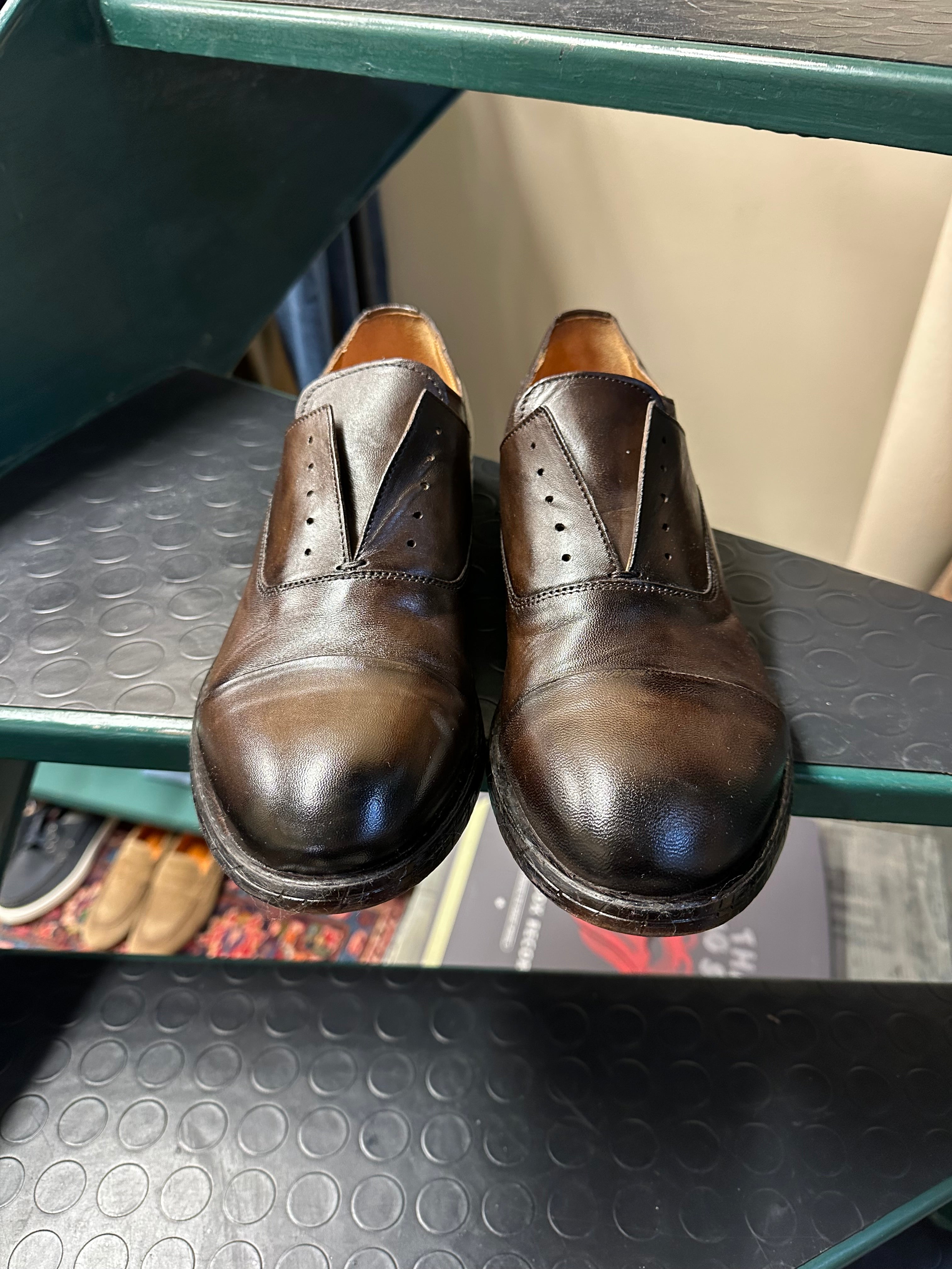 Francesina in montone senza stringhe