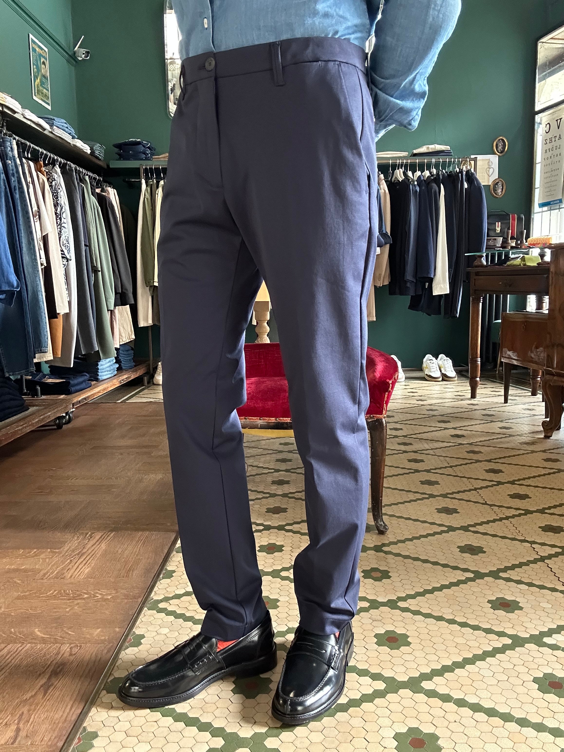 Pantalone Nesta in jearsey slim