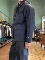 Giubbotto replay blu imbottito in cotone