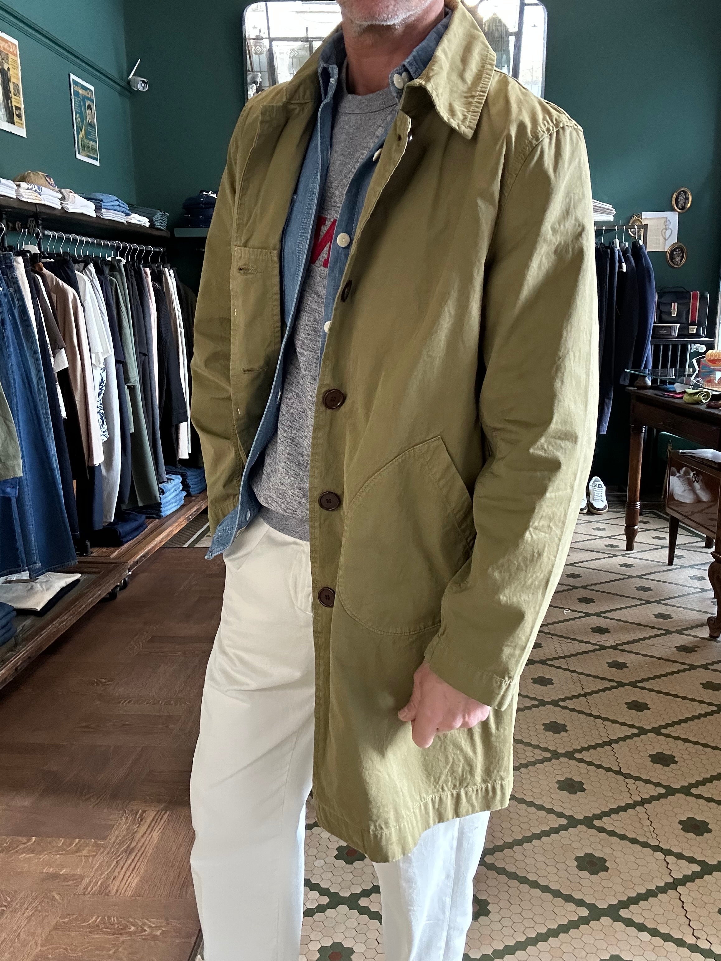 Trench chesapeack’s gabardine Mac