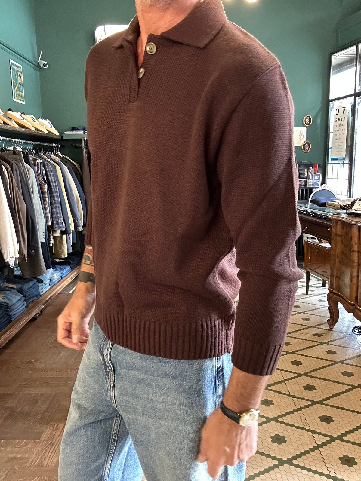 Maglione polo