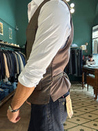 Gilet a quadri Garry’s Earth