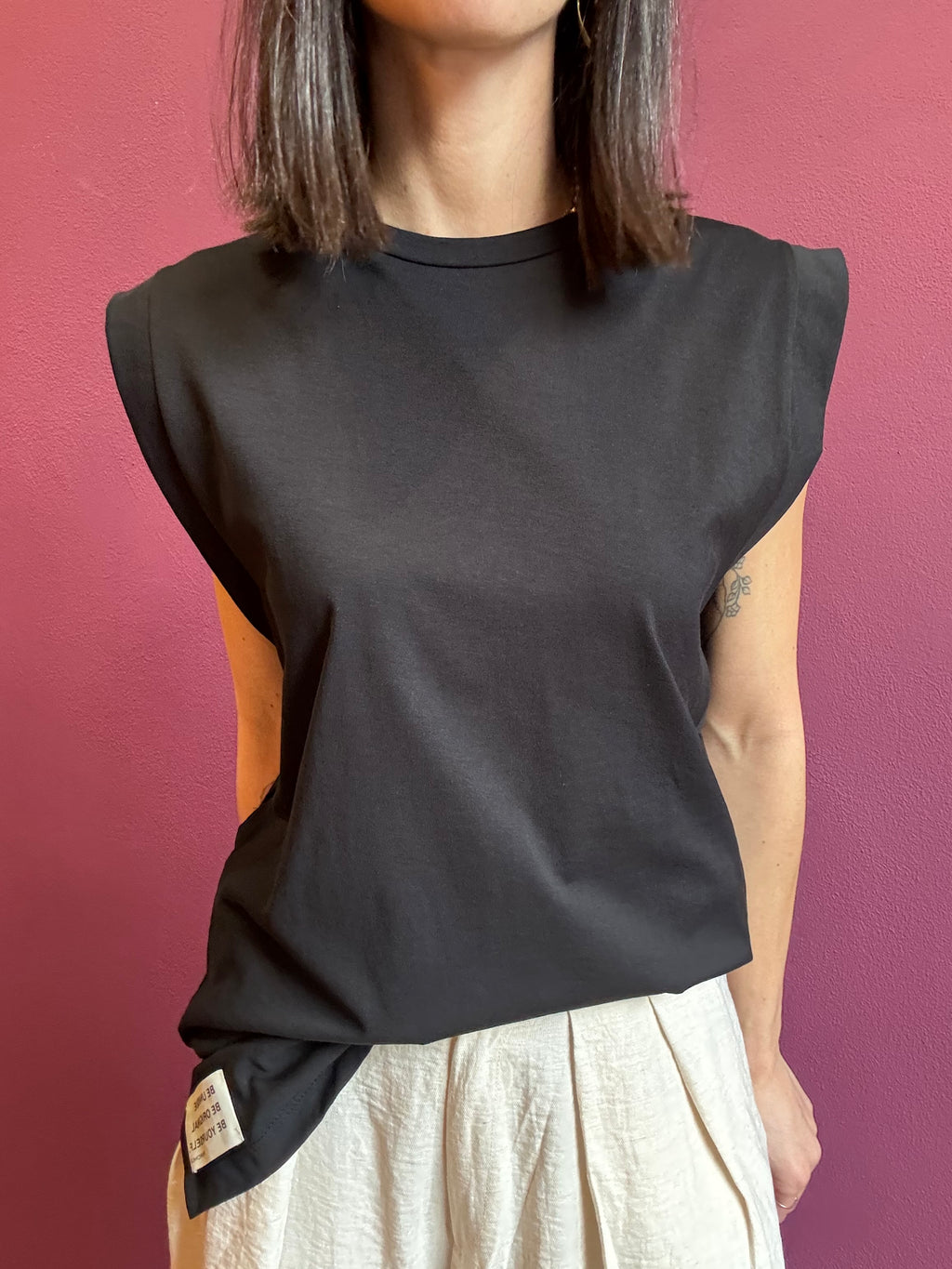 Mira cotton tank top