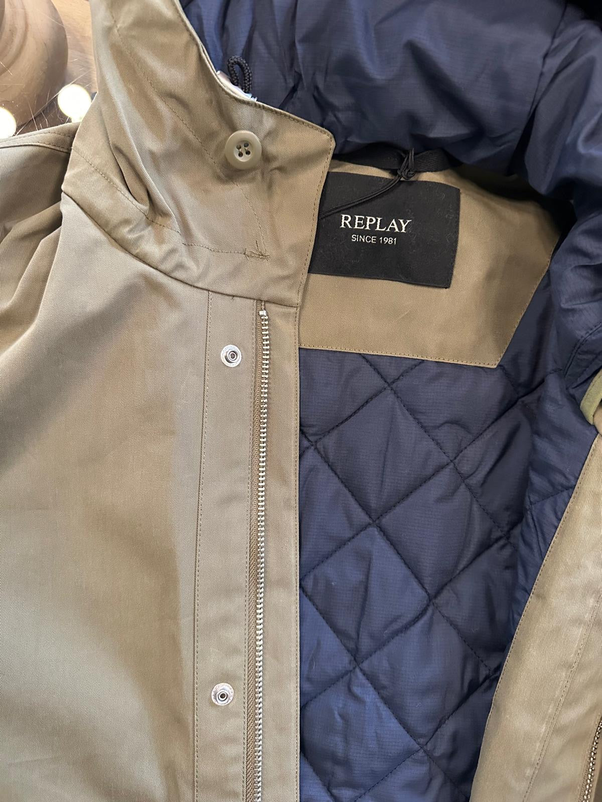 Parka Replay imbottito in cotone