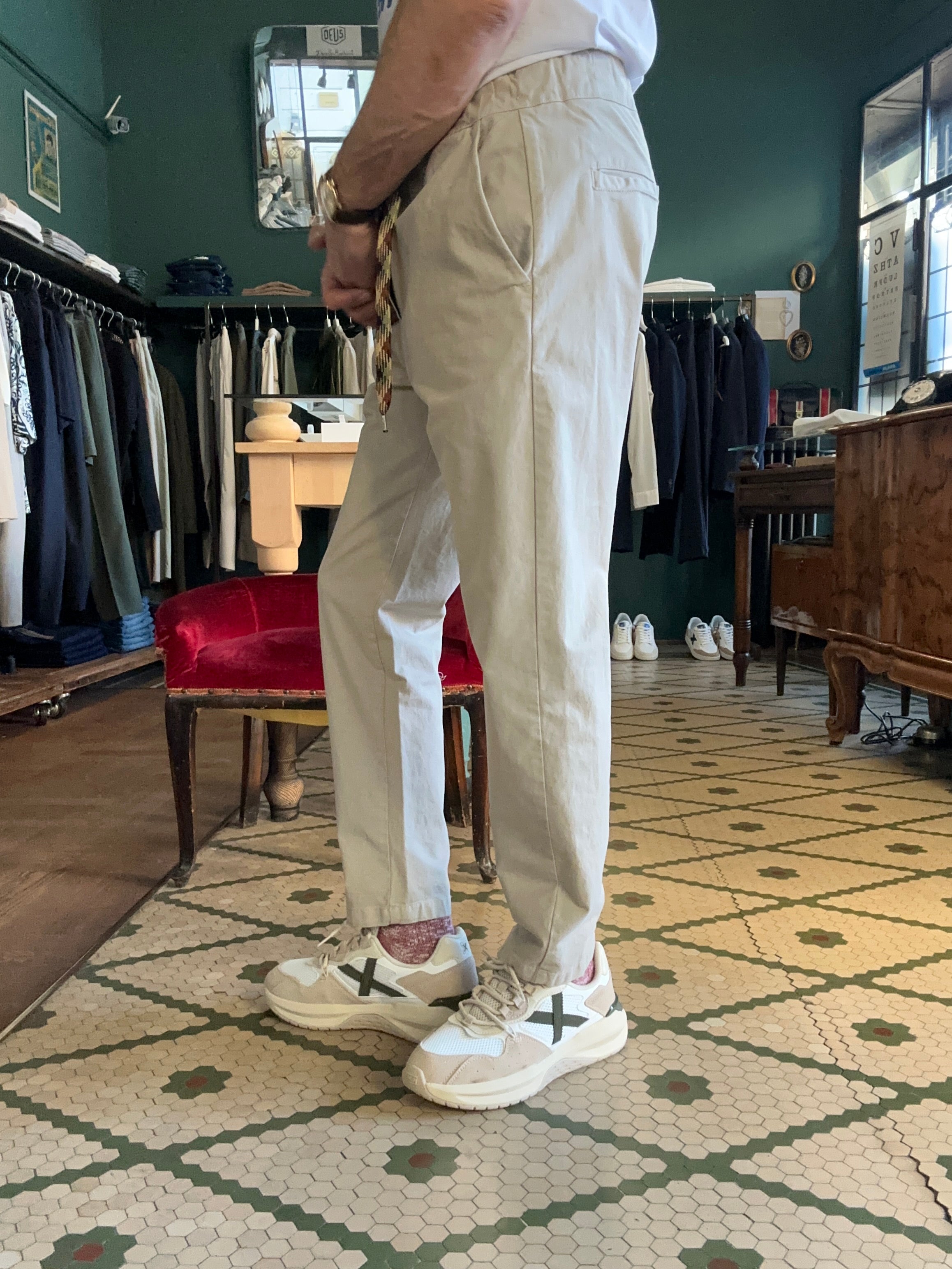 Pantalaccio in cotone operato