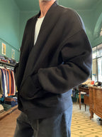 Cardigan felpa oversize