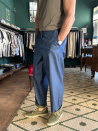 Pantalone vestibilitá comoda in chambray