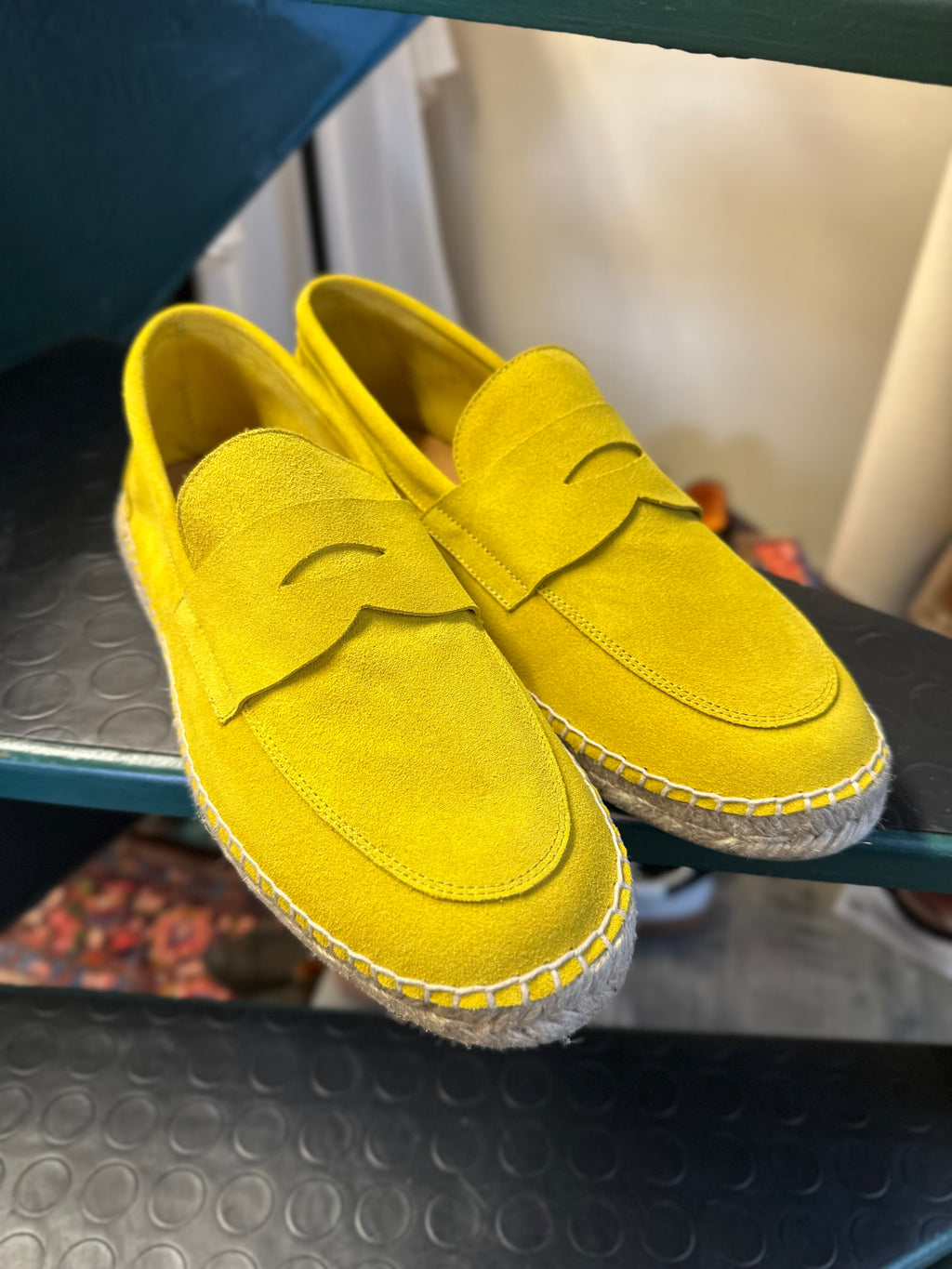 Suede boat moccasin