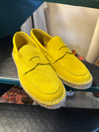 Suede boat moccasin