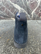 Panchic alte in suede cobalto e blu elettrico