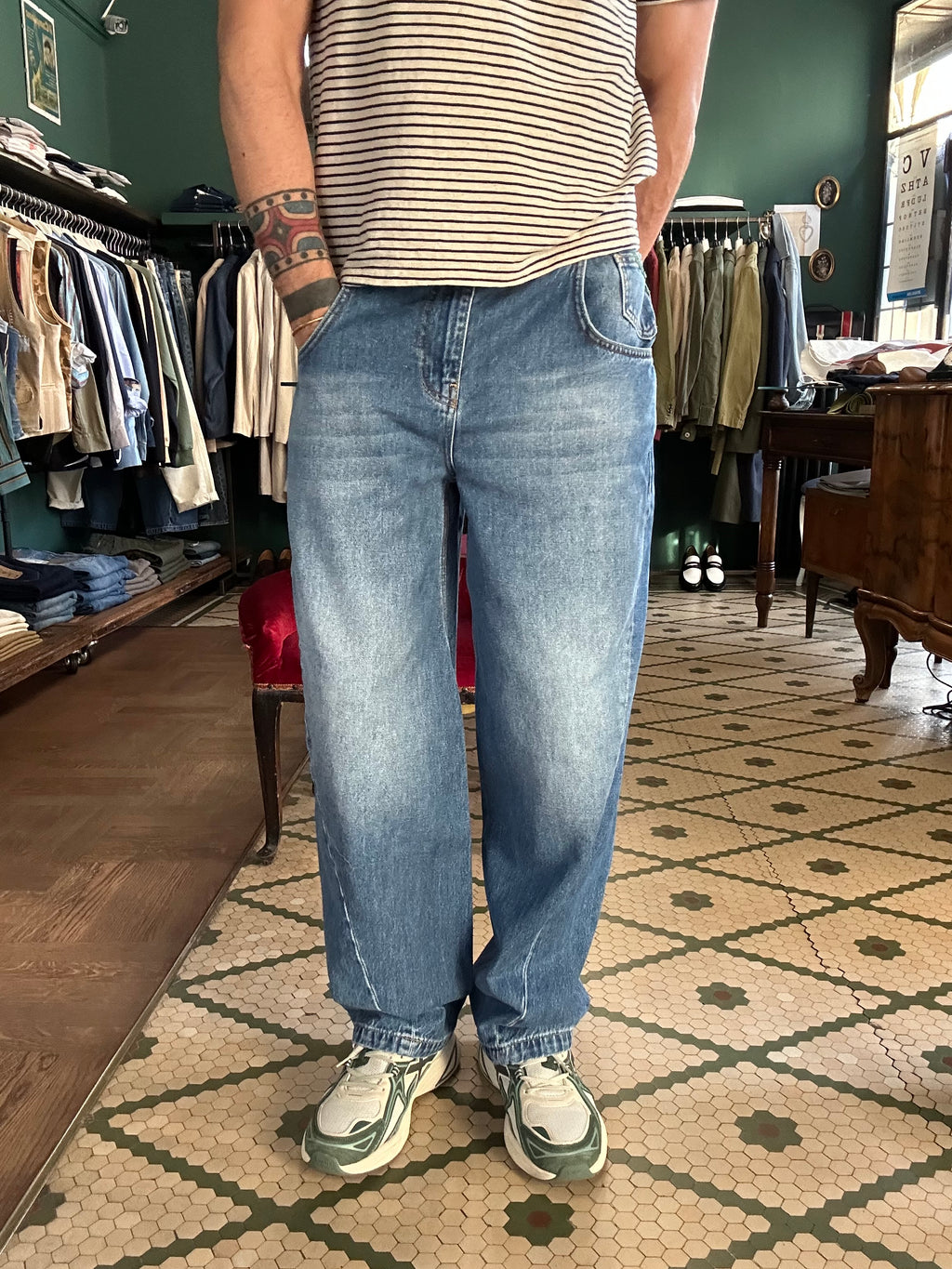 Jeans gran canyon baloon barrel leg