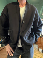 Cardigan felpa oversize