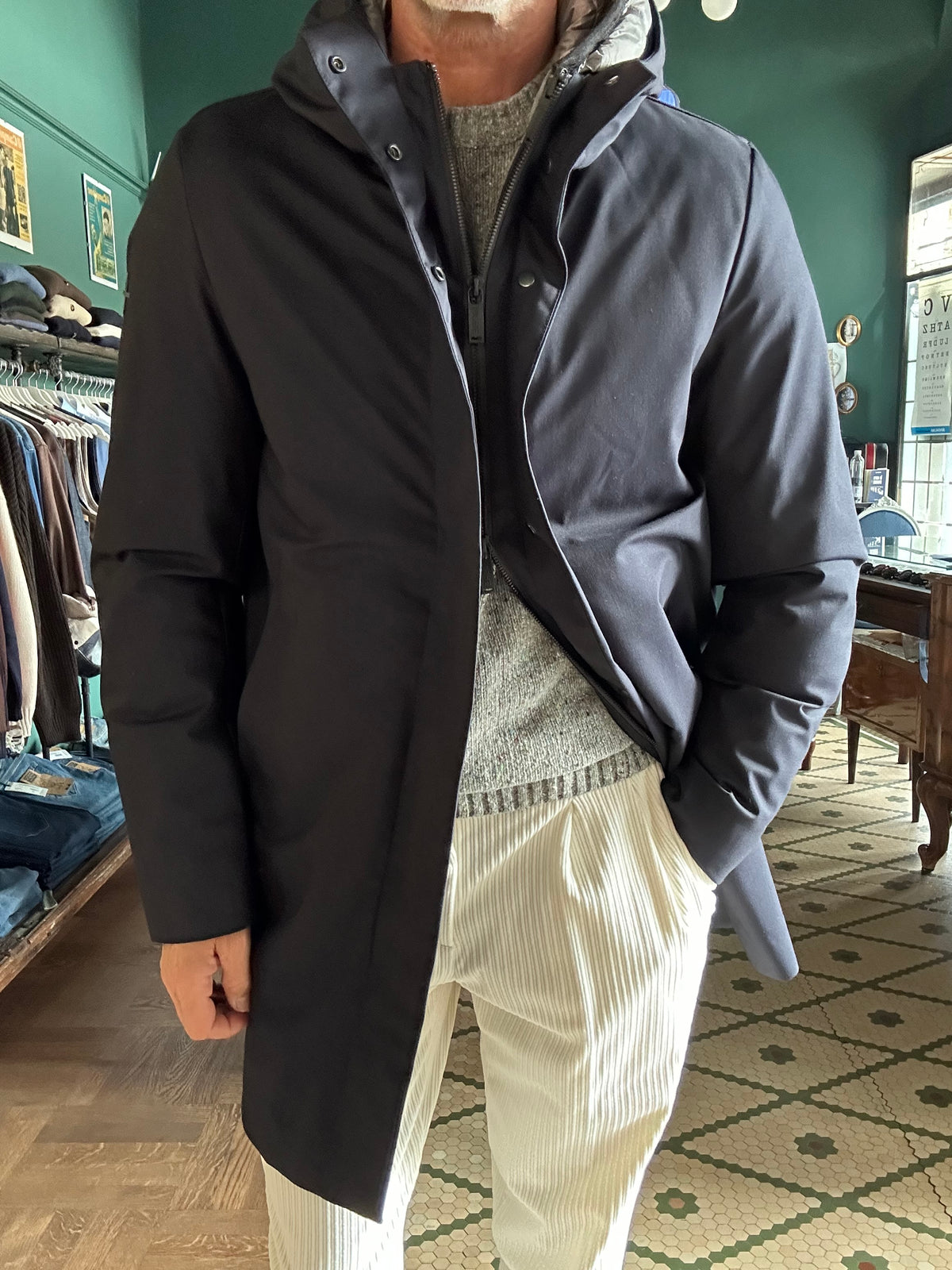 Parka 3 in 1 con interno piumino estraibile