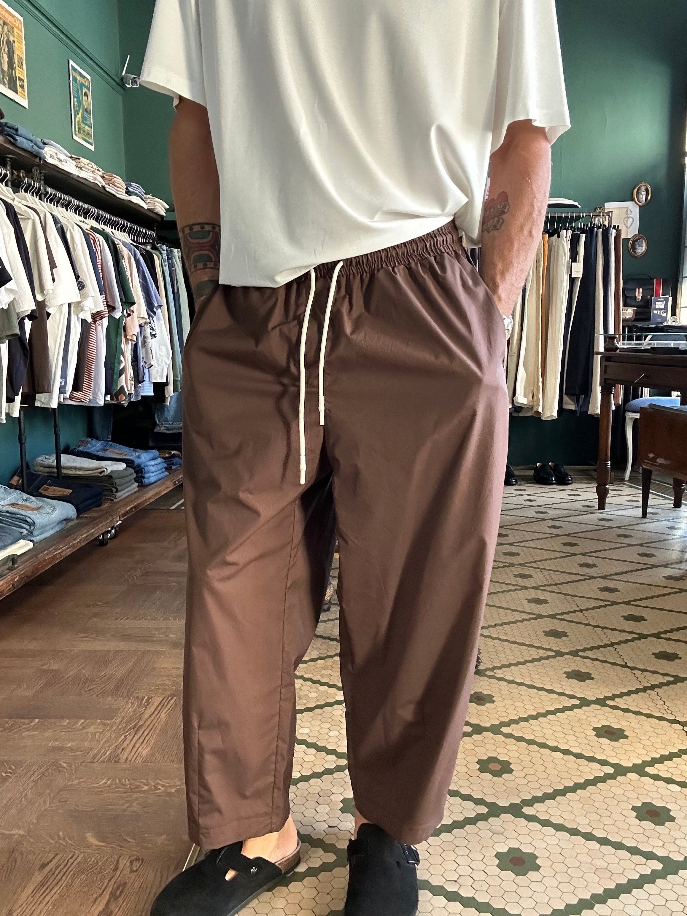 Pantalaccio oversize tela paracadute Made in Italy