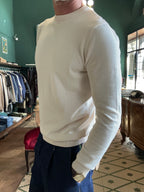 Maglioncino basico girocollo in cotone