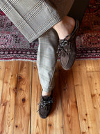 Mocassino sabot in suede