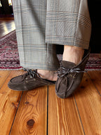 Mocassino sabot in suede