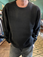 Maglione girocollo crop vestibilità over