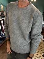 Maglione girocollo crop vestibilità over