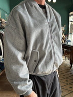 Bomber in panno over
